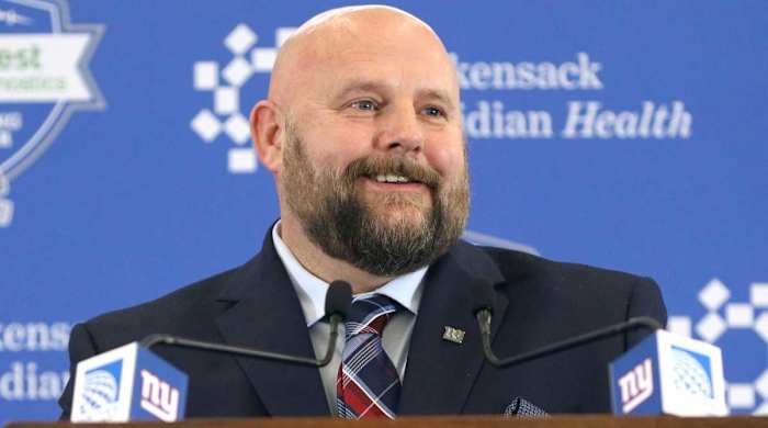 Brian Daboll Introductory press conference with Giants